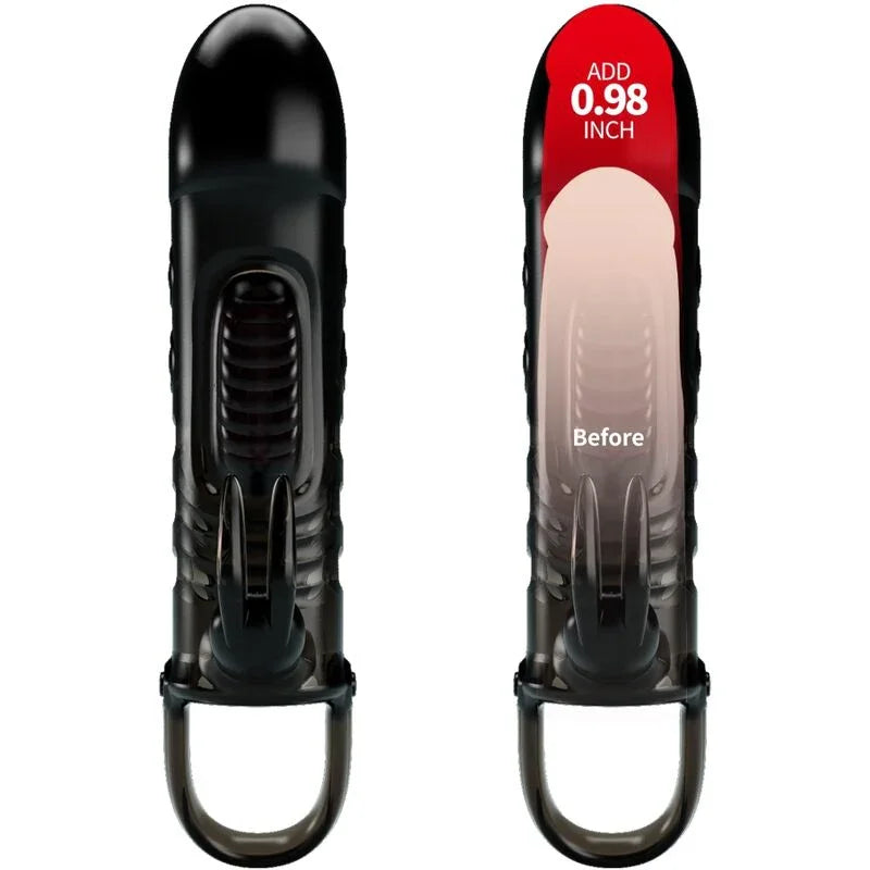 PRETTY LOVE - SLOANE FUNDA PENE RABBIT NEGRO - Nuvica