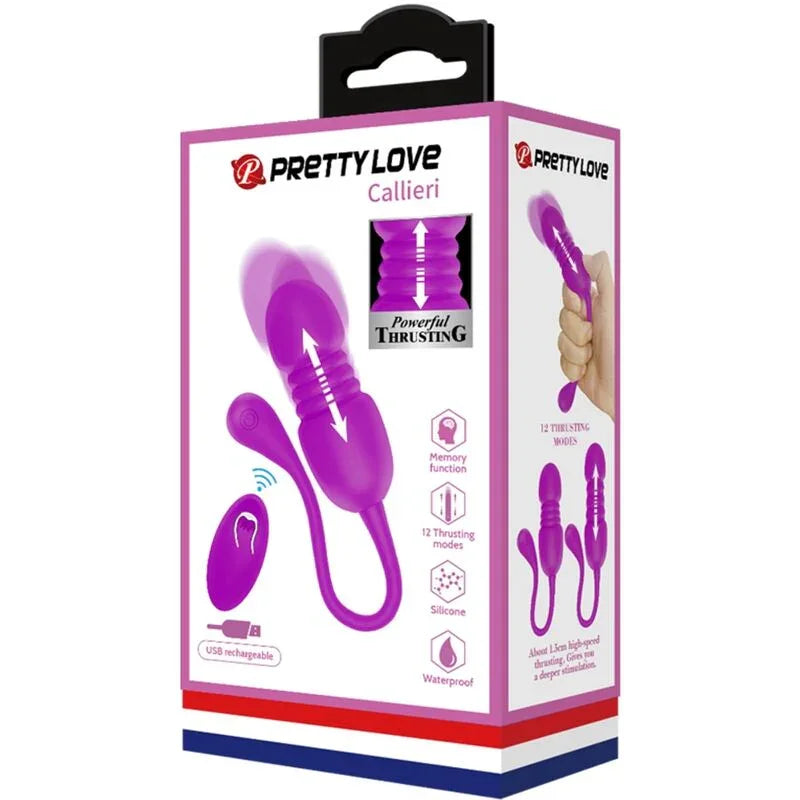 PRETTY LOVE - CALLIERI HUEVO VIBRADOR - Nuvica