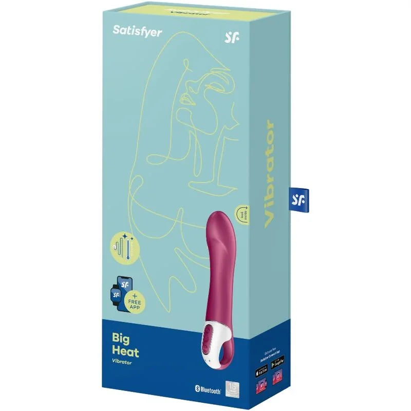 SATISFYER - BIG HEAT VIBRADOR PUNTO G - Nuvica
