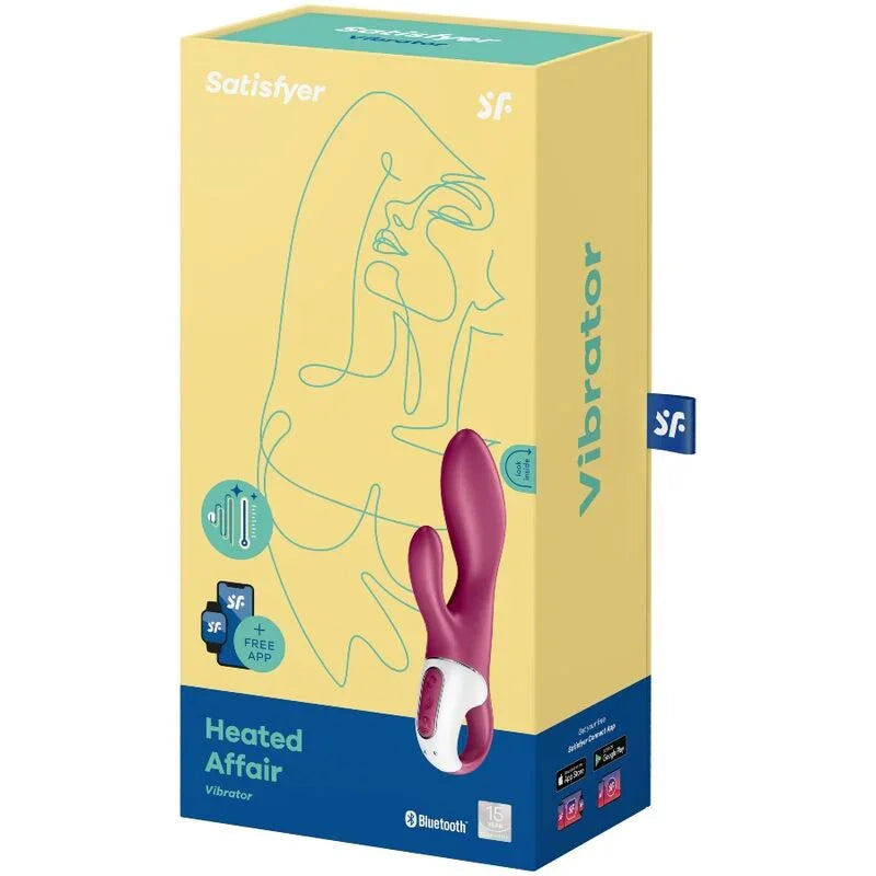 SATISFYER - HEATED AFFAIR VIBRADOR PUNTO G - Nuvica