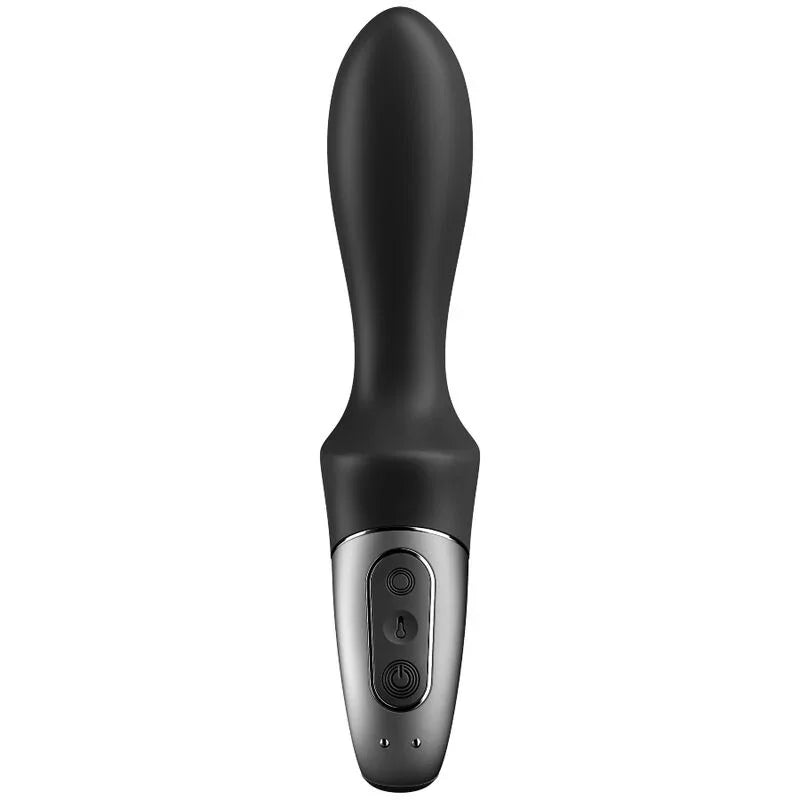 SATISFYER - HEAT CLIMAX VIBRADOR ANAL APP NEGRO - Nuvica