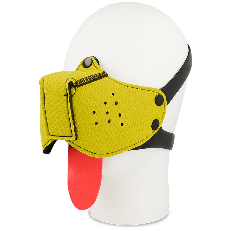 OHMAMA FETISH - BOZAL PERRO AMARILLO - Nuvica