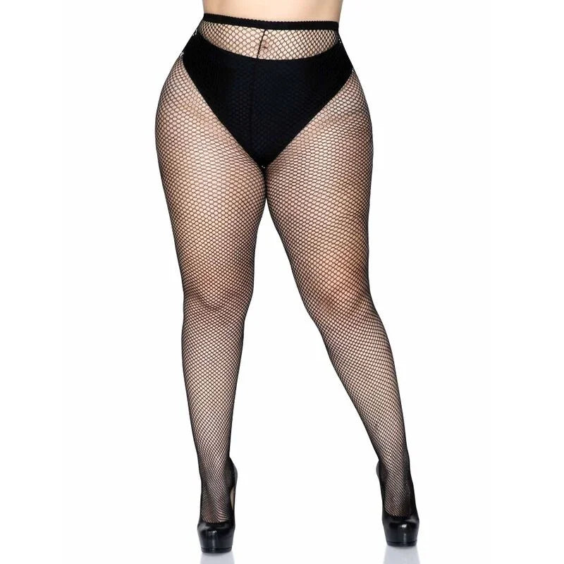 LEG AVENUE - MEDIAS EN RED TALLA GRANDE - Nuvica