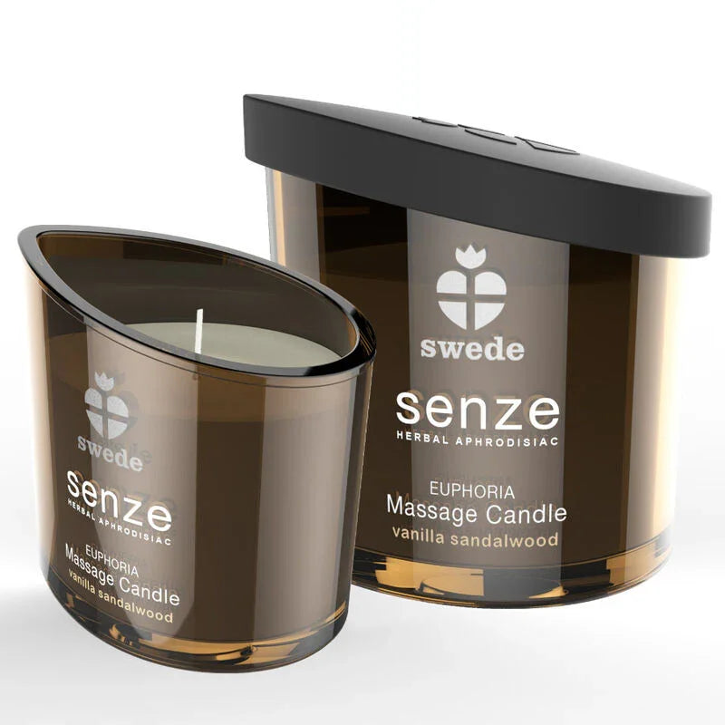 SWEDE - SENZE EUFORIA VELA MASAJE - VAINILLA, SÁNDALO - Nuvica