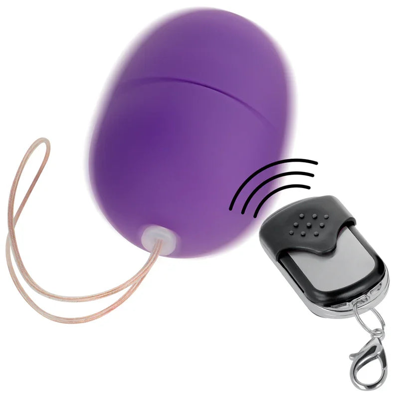 ONLINE - HUEVO VIBRADOR CONTROL REMOTO S LILA - Nuvica