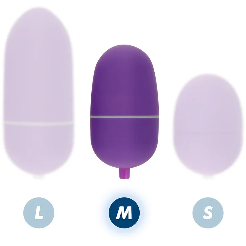 ONLINE - HUEVO VIBRADOR CONTROL REMOTO M LILA - Nuvica