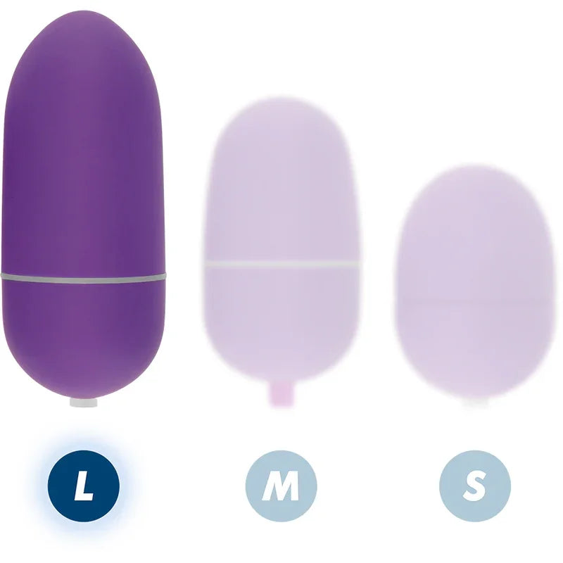 ONLINE - HUEVO VIBRADOR CONTROL REMOTO L LILA - Nuvica