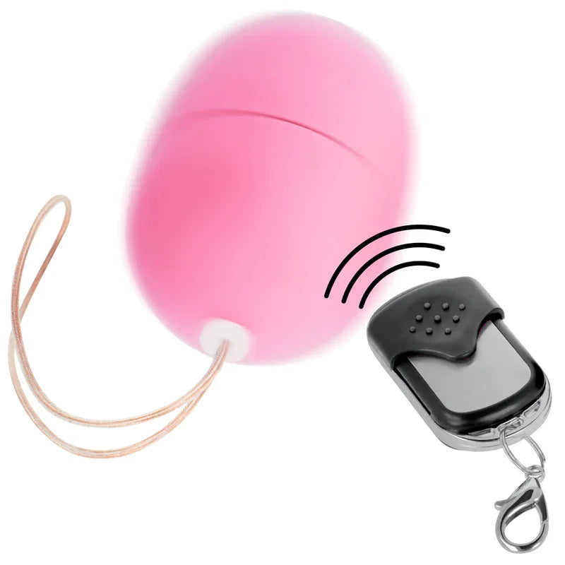 ONLINE - HUEVO VIBRADOR CONTROL REMOTO S ROSA - Nuvica