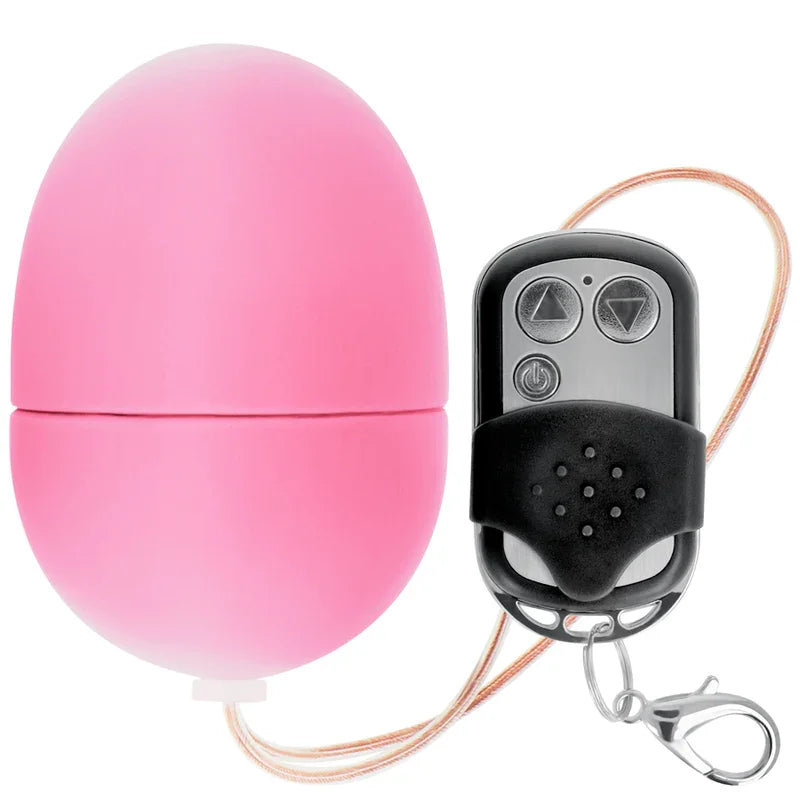 ONLINE - HUEVO VIBRADOR CONTROL REMOTO S ROSA - Nuvica