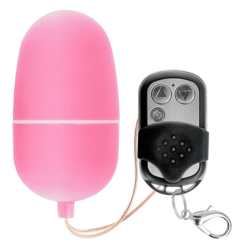 ONLINE - HUEVO VIBRADOR CONTROL REMOTO M ROSA - Nuvica