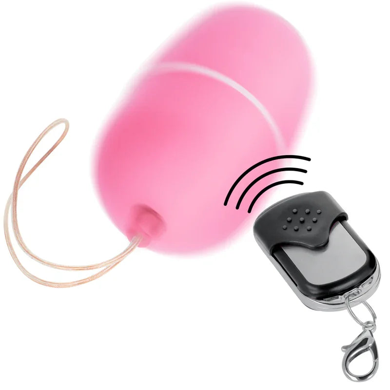 ONLINE - HUEVO VIBRADOR CONTROL REMOTO M ROSA - Nuvica