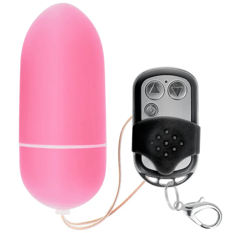 ONLINE - HUEVO VIBRADOR CONTROL REMOTO L ROSA - Nuvica