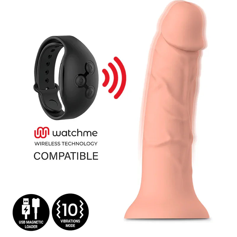 MYTHOLOGY - ASHER ORIGINAL DILDO S - VIBRADOR COMPATIBLE CON WATCHME WIRELESS TECHNOLOGY - Nuvica