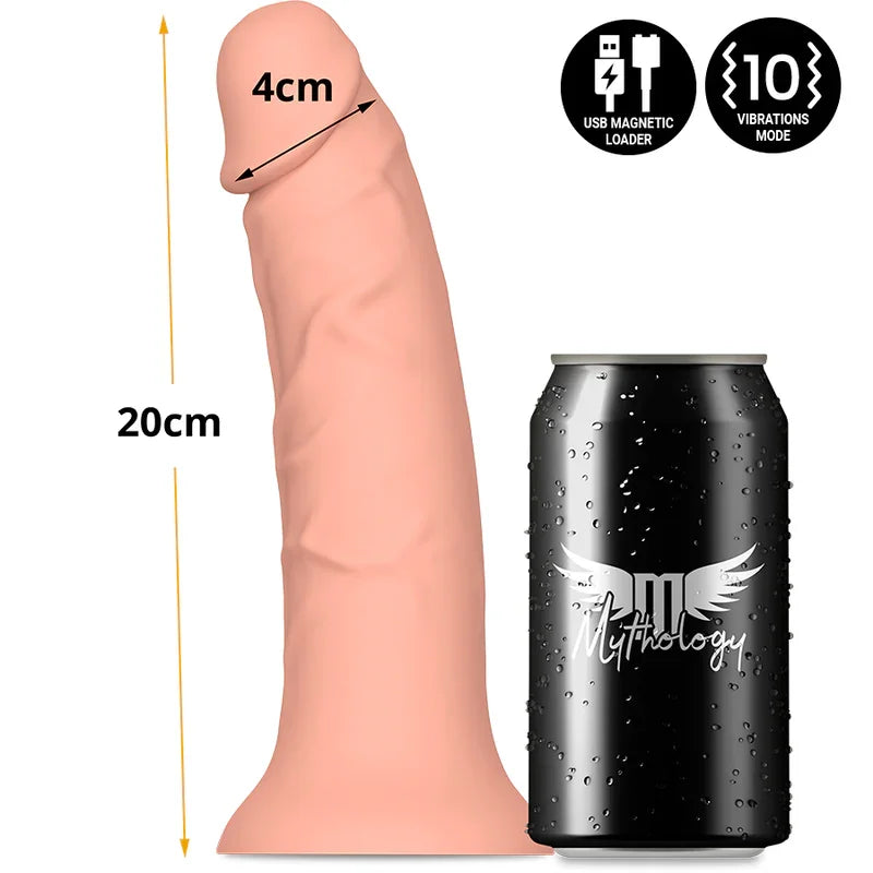 MYTHOLOGY - ASHER ORIGINAL DILDO M - VIBRADOR COMPATIBLE CON WATCHME WIRELESS TECHNOLOGY - Nuvica