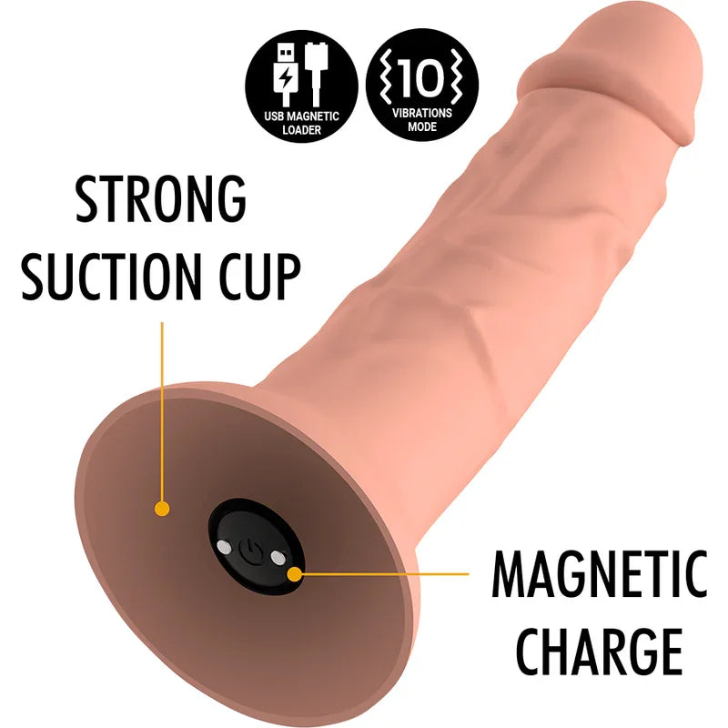 MYTHOLOGY - ASHER ORIGINAL DILDO M - VIBRADOR COMPATIBLE CON WATCHME WIRELESS TECHNOLOGY - Nuvica