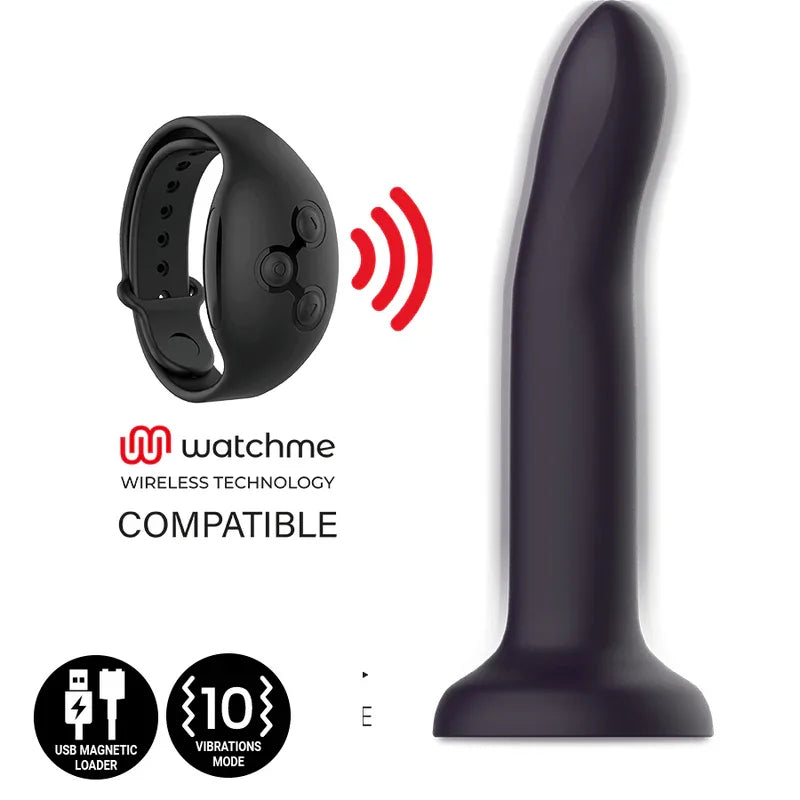 MYTHOLOGY - DUMAN MYSTIC DILDO L - VIBRADOR COMPATIBLE CON WATCHME WIRELESS TECHNOLOGY - Nuvica