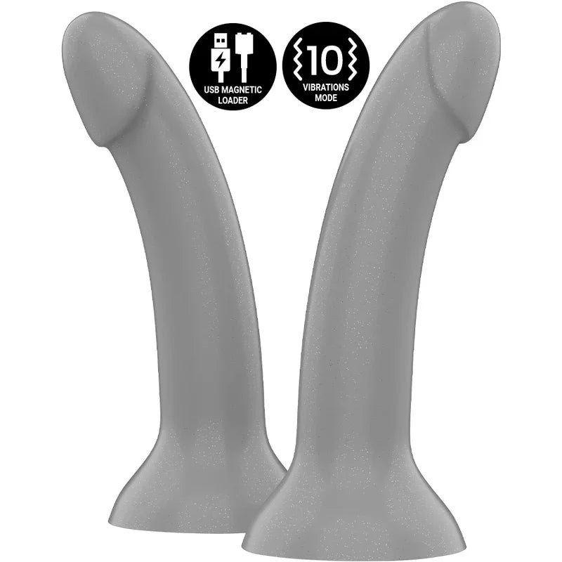MYTHOLOGY - RUNE MAJESTIC DILDO S - VIBRADOR COMPATIBLE CON WATCHME WIRELESS TECHNOLOGY - Nuvica