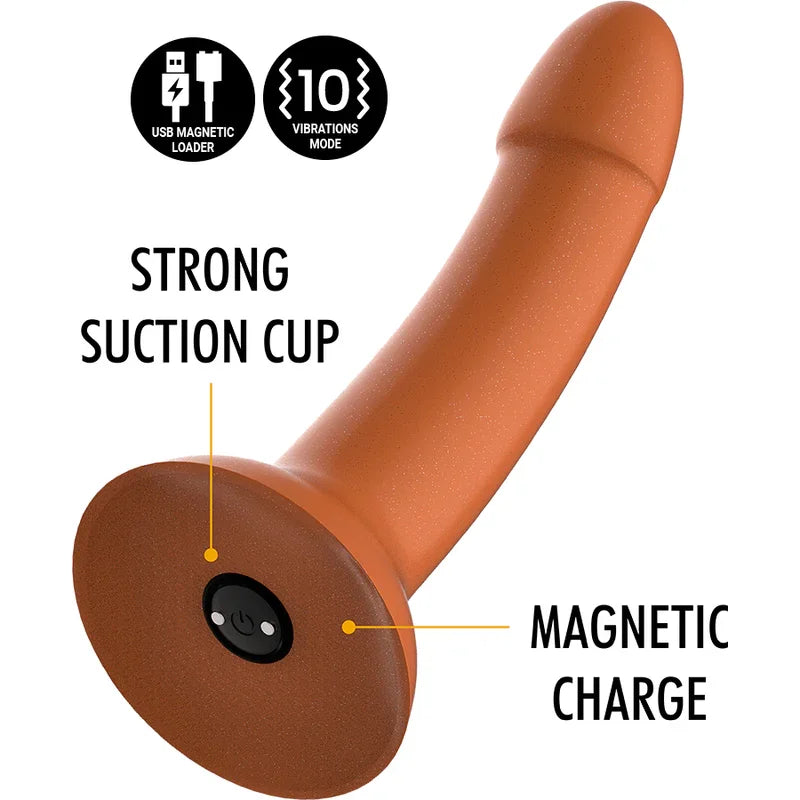 MYTHOLOGY - RUNE ROYAL DILDO M - VIBRADOR COMPATIBLE CON WATCHME WIRELESS TECHNOLOGY - Nuvica