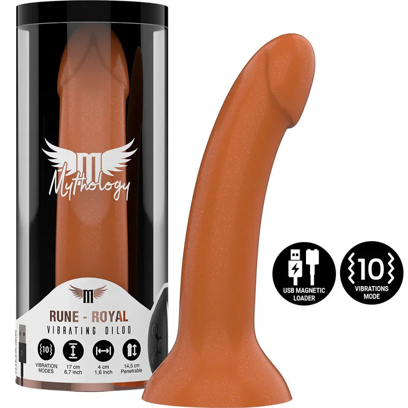 MYTHOLOGY - RUNE ROYAL DILDO M - VIBRADOR COMPATIBLE CON WATCHME WIRELESS TECHNOLOGY - Nuvica