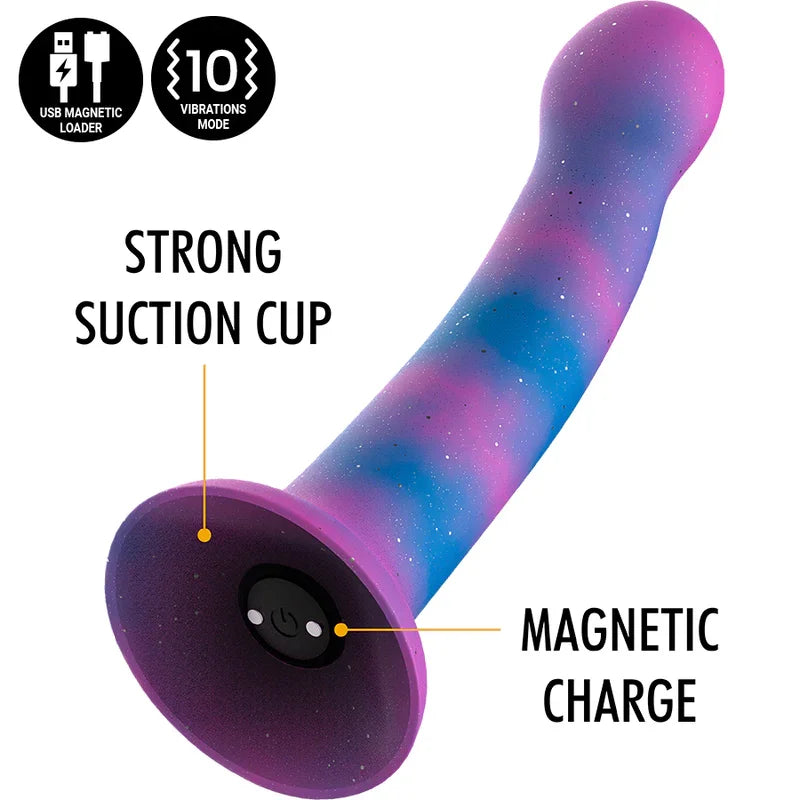 MYTHOLOGY - DION GALACTIC DILDO S - VIBRADOR COMPATIBLE CON WATCHME WIRELESS TECHNOLOGY - Nuvica