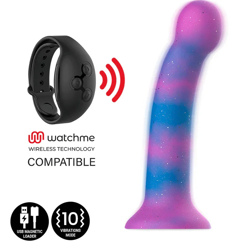 MYTHOLOGY - DION GALACTIC DILDO S - VIBRADOR COMPATIBLE CON WATCHME WIRELESS TECHNOLOGY - Nuvica