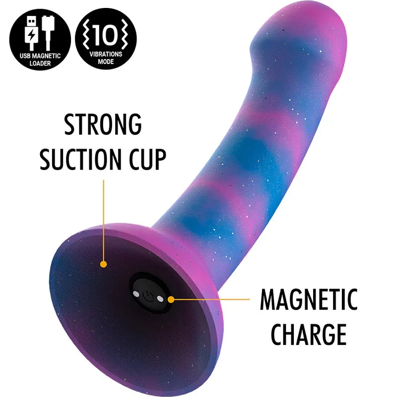 MYTHOLOGY - DION GALACTIC DILDO M - VIBRADOR COMPATIBLE CON WATCHME WIRELESS TECHNOLOGY - Nuvica