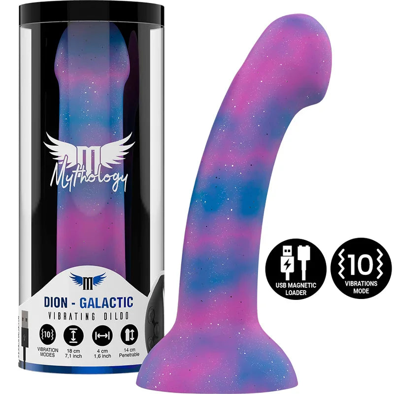 MYTHOLOGY - DION GALACTIC DILDO M - VIBRADOR COMPATIBLE CON WATCHME WIRELESS TECHNOLOGY - Nuvica