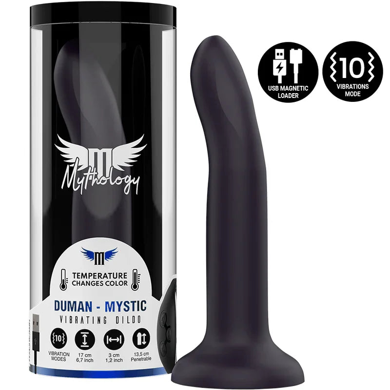 MYTHOLOGY - DUMAN MYSTIC DILDO M - VIBRADOR COMPATIBLE CON WATCHME WIRELESS TECHNOLOGY - Nuvica