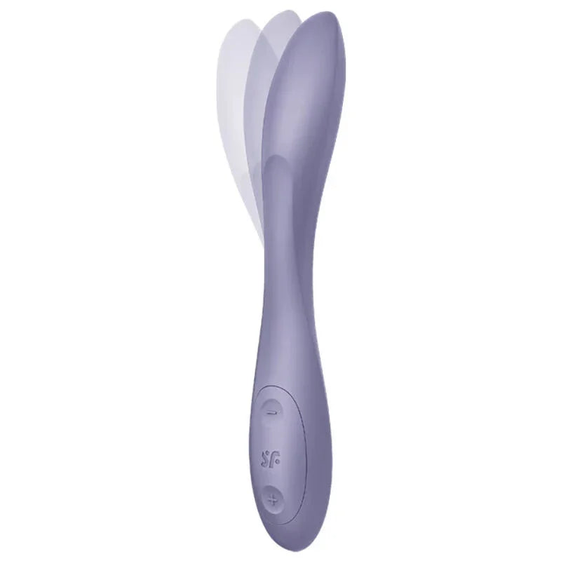SATISFYER - G-SPOT FLEX 2 MULTI VIBRADOR MORADO - Nuvica