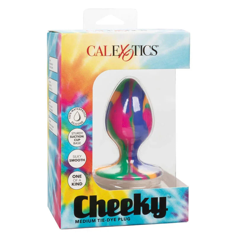 CALEXOTICS - CHEEKY MEDIUM TIE-DYE PLUG ANAL - Nuvica