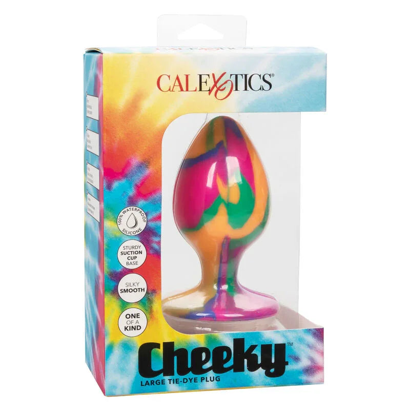 CALEXOTICS - CHEEKY LARGE TIE-DYE PLUG ANAL - Nuvica