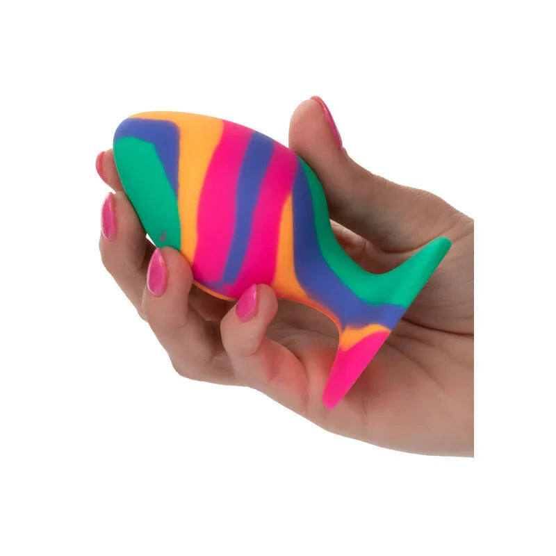 CALEXOTICS - CHEEKY LARGE TIE-DYE PLUG ANAL - Nuvica