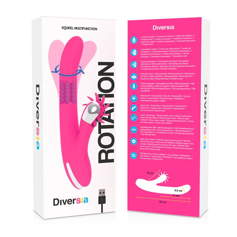 DIVERSIA - BUNNY ROTATION 24 CM - Nuvica