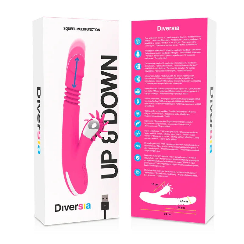 DIVERSIA - BUNNY UP & DOWN 24 CM - Nuvica