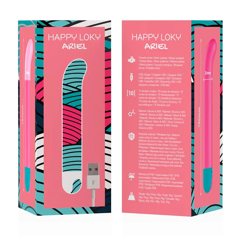 HAPPY LOKY - ARIEL VIBRADOR PUNTO G - Nuvica