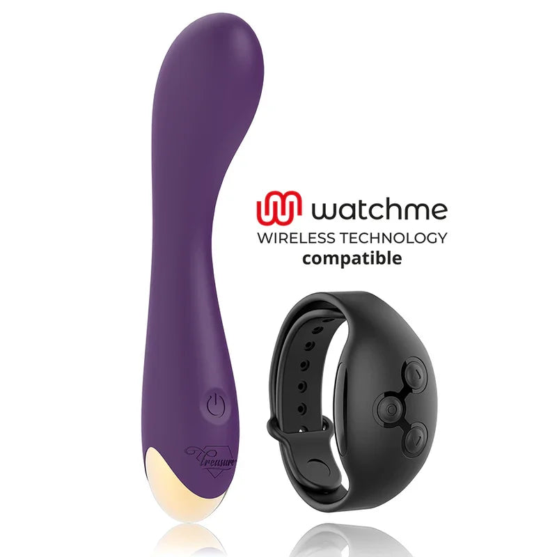 TREASURE - HANSEL G-SPOT VIBRATOR COMPATIBLE CON WATCHME WIRELESS TECHNOLOGY - Nuvica