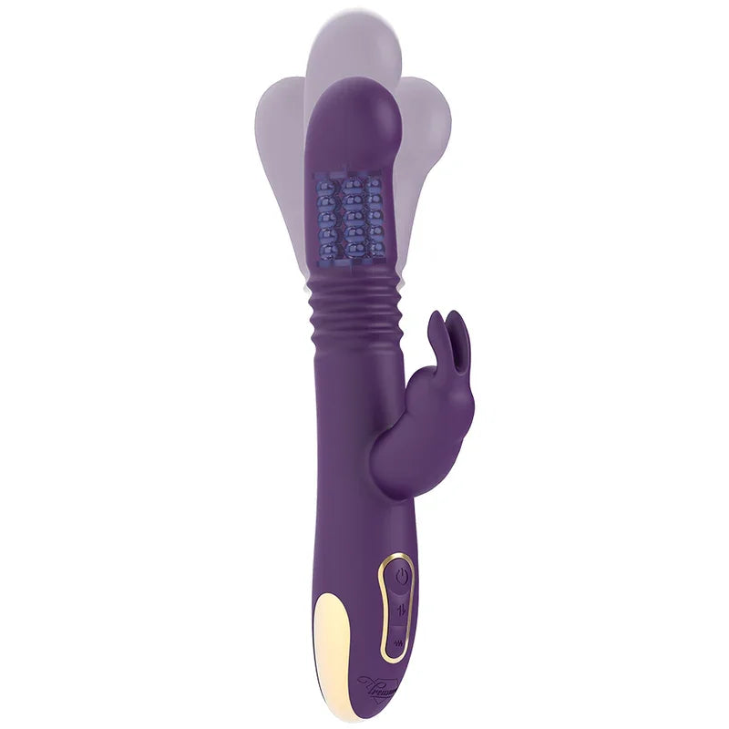 TREASURE - BASTIAN RABBIT UP & DOWN, ROTATOR & VIBRATOR COMPATIBLE CON WATCHME WIRELESS TECHNOLOGY - Nuvica