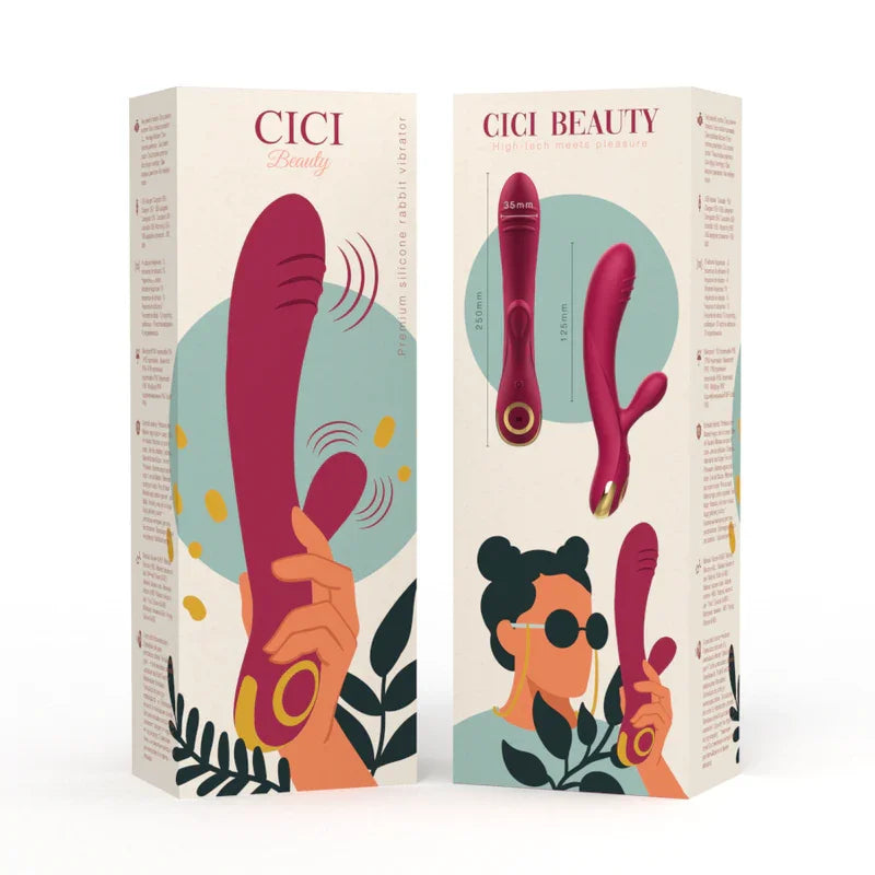 CICI BEAUTY - PREMIUM SILICONE RABBIT VIBRATOR - Nuvica