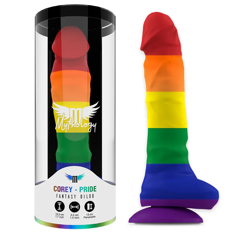 MYTHOLOGY - COREY PRIDE DILDO L - Nuvica