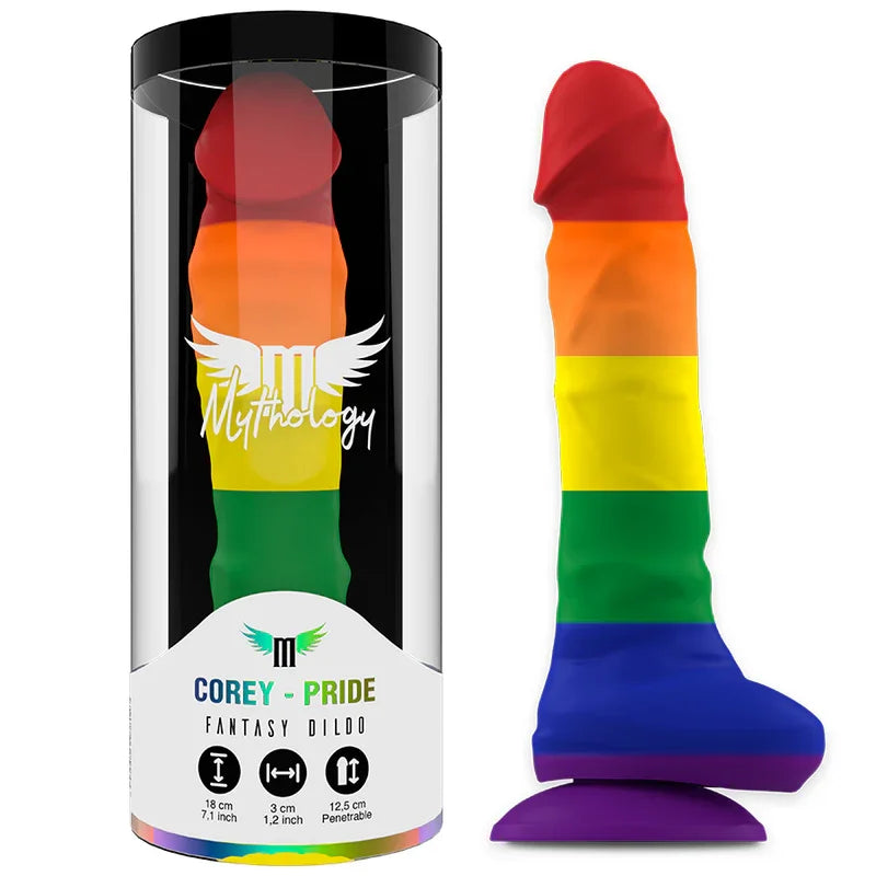 MYTHOLOGY - COREY PRIDE DILDO M - Nuvica
