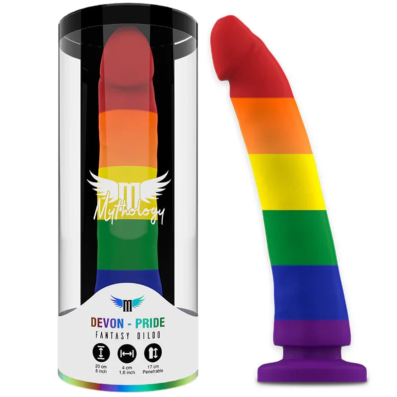 MYTHOLOGY - DEVON PRIDE DILDO L - Nuvica