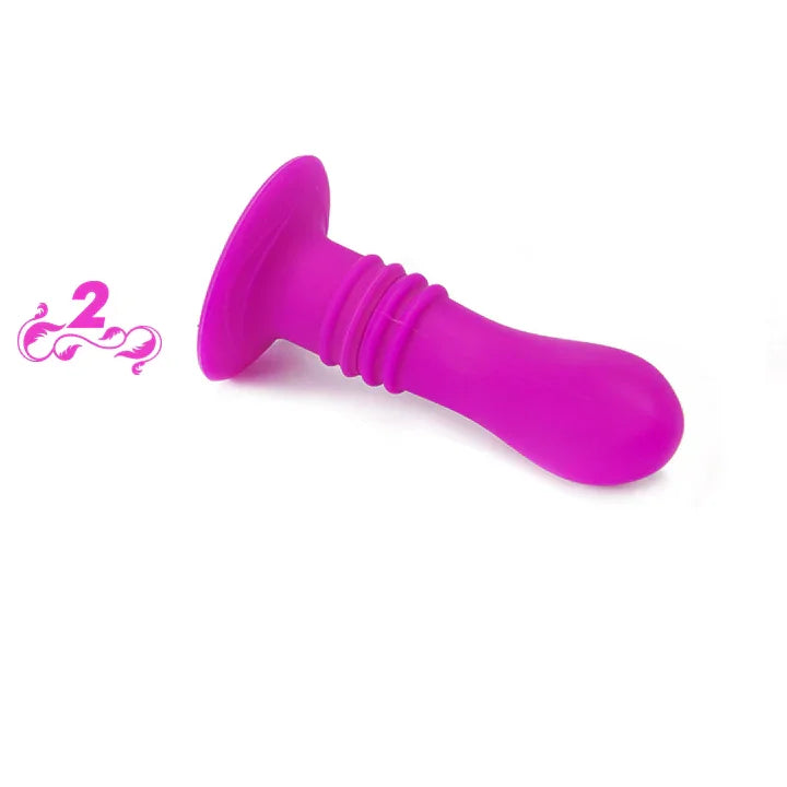 PRETTY LOVE - BOOTY PASSION PLUG CON VIBRACIÓN 10V - Nuvica