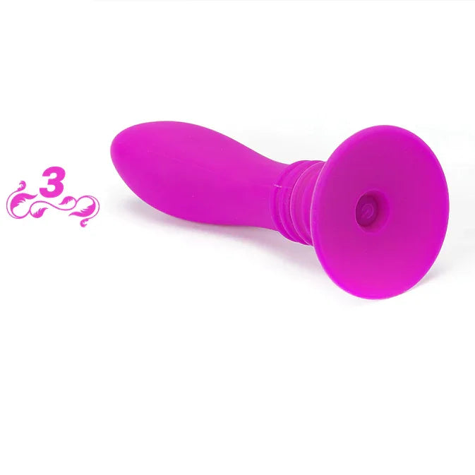 PRETTY LOVE - BOOTY PASSION PLUG CON VIBRACIÓN 10V - Nuvica