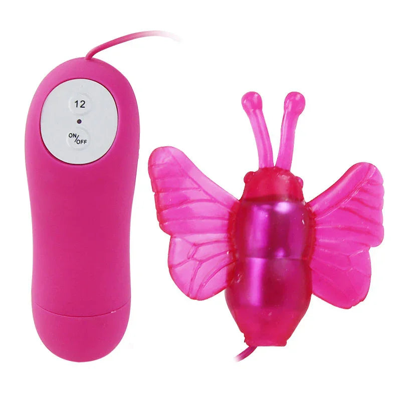 BAILE - CUTE SECRET MARIPOSA ESTIMULADORA VIBRADOR 12V - Nuvica