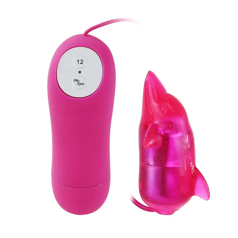 BAILE - CUTE SECRET DELFIN VIBRADOR 12V - Nuvica