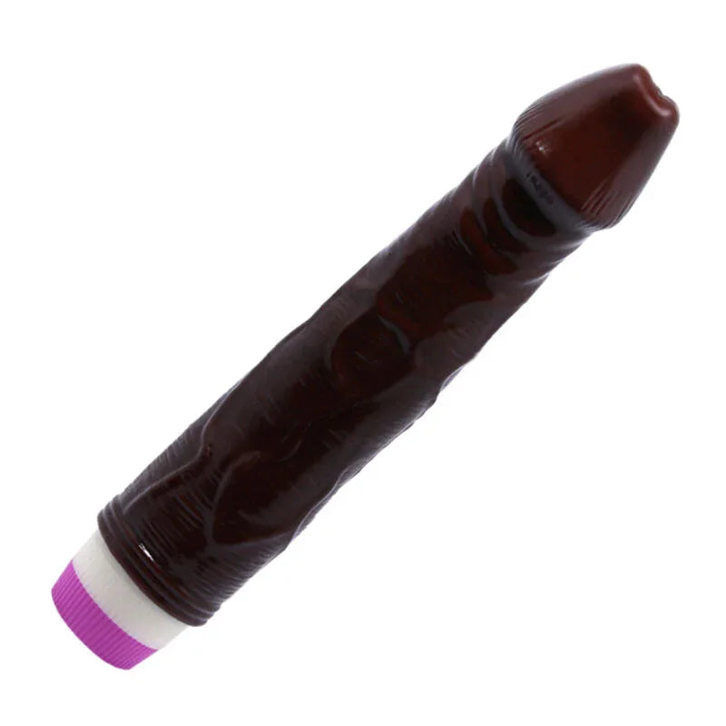 BAILE - WAVES OF PLEASURE VIBRADOR 23 CM MARRÓN - Nuvica