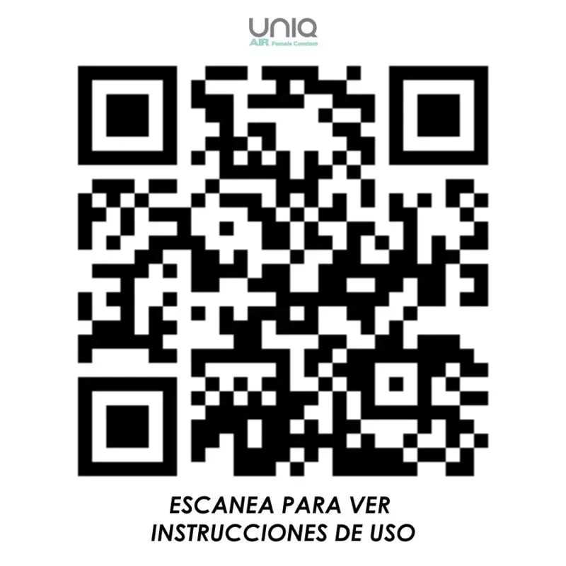 UNIQ - AIR PRESERVATIVO FEMENINO SIN LATEX 3 UNIDADES - Nuvica