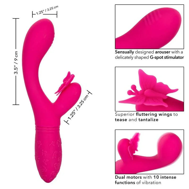 CALEXOTICS - BUTTERFLY KISS FLUTTER ROSA - Nuvica
