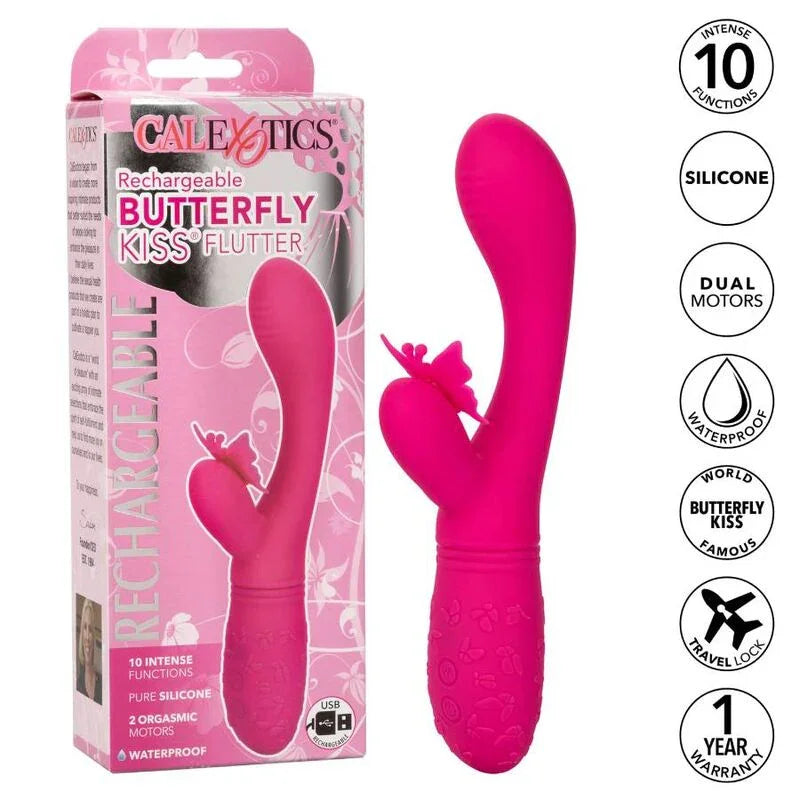 CALEXOTICS - BUTTERFLY KISS FLUTTER ROSA - Nuvica