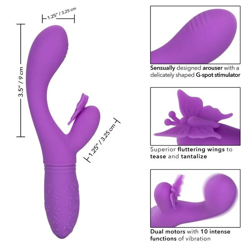 CALEXOTICS - BUTTERFLY KISS FLUTTER VIOLETA - Nuvica